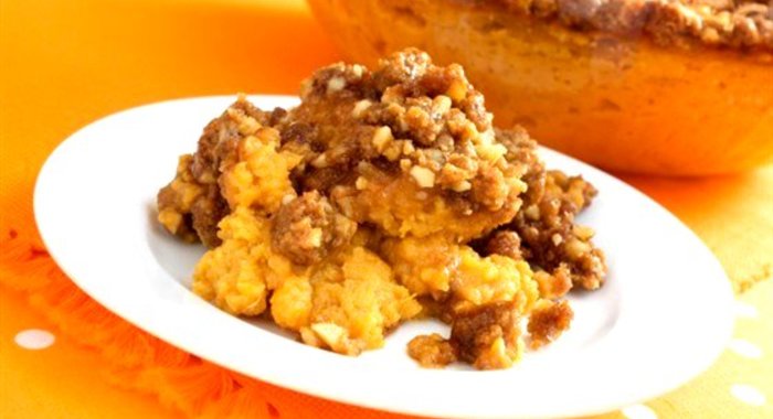 Запеканка из чечевицы