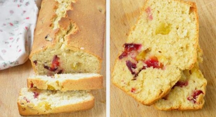 Овсяный кекс со сливами