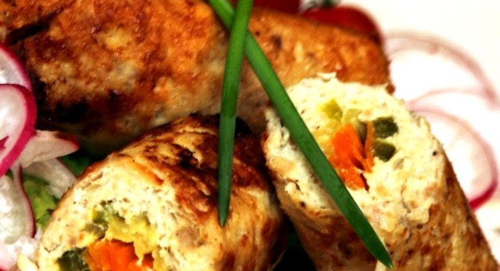 Рулет куриный в фольге