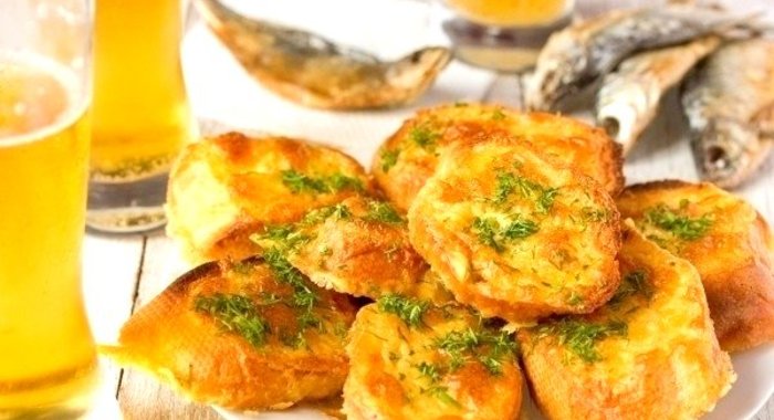 Гренки к пиву