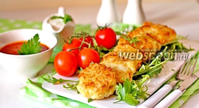 Картофельно-рыбные котлеты