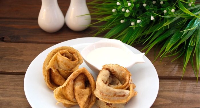 Диетические блины без муки