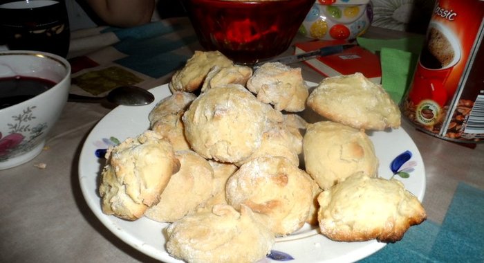 Осеннее печенье с яблоками