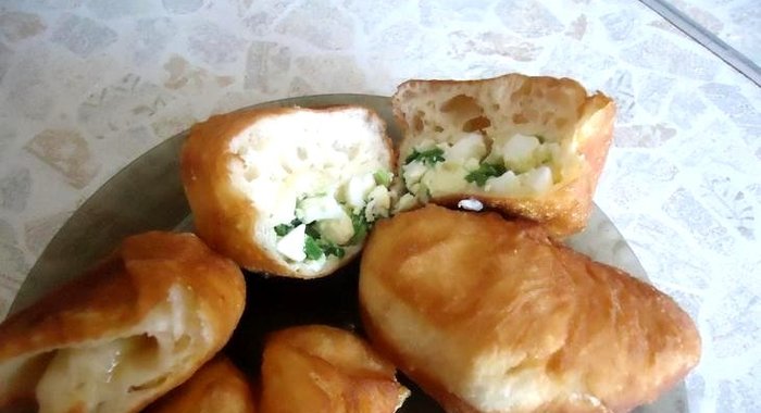 Тесто на ряженке для пирожков