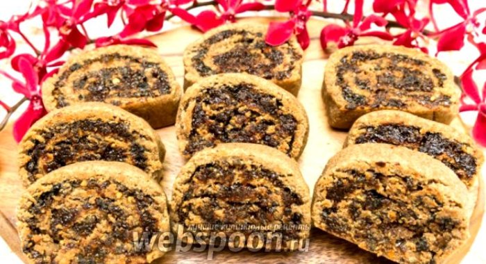 Ржаное печенье с сухофруктами