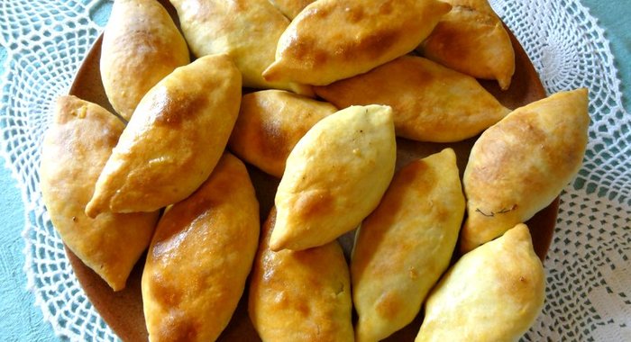 Пирожки с яйцом