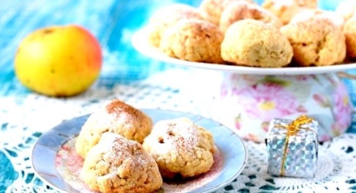 Яблочное печенье