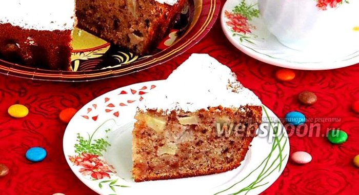 Пирог яблочный по-клименковски