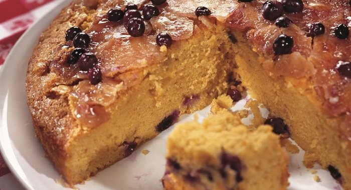 Пирог с виноградом