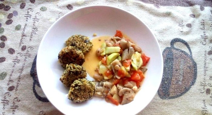 Веганские рыбные котлеты