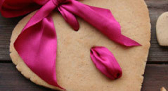 Печенье-валентинки