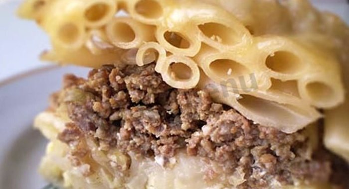 Запеканка из макарон в мультиварке