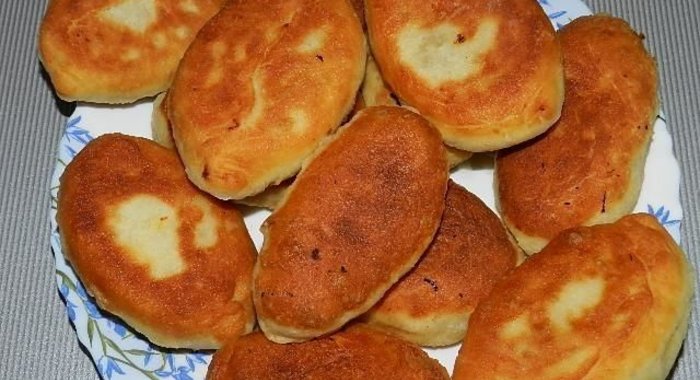 Пирожки на кефире жареные на сковороде