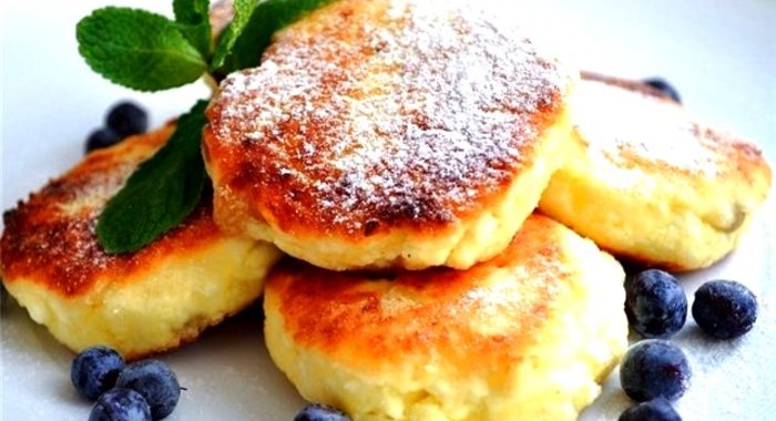 Творожники из творога с манкой