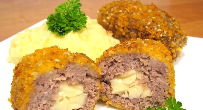 Котлеты с сыром