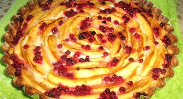 Эльзасский яблочный пирог