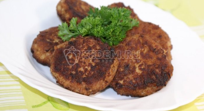 Рыбные котлеты «Неженка»