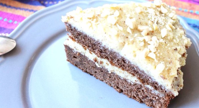 Гавайский торт с кремом шантильи