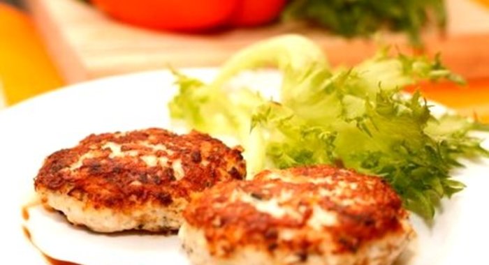 Рубленые котлеты из свинины