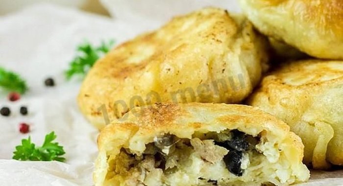 Дрожжевые пирожки на сковороде