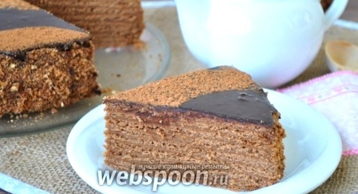 Торт «Шоколадные пески»