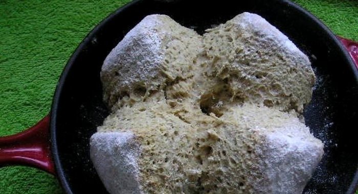 Ирландский хлеб из овсянки