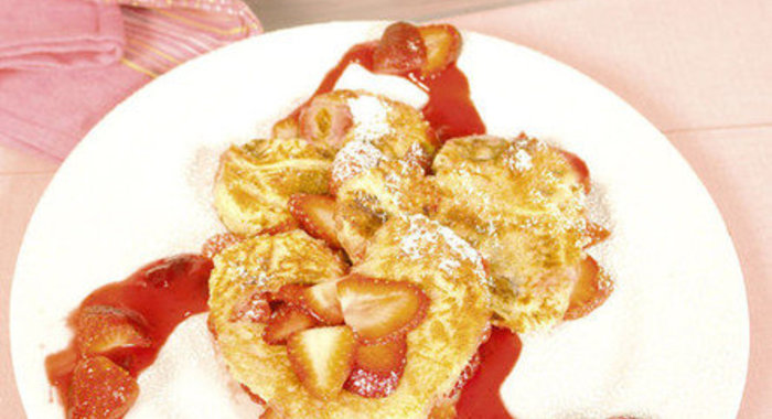 Блины-сердечки