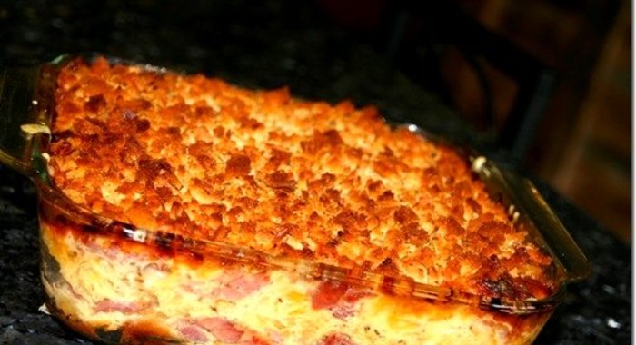 Запеканка из курицы и картошки