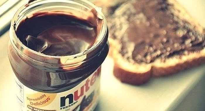 Блинный торт с нутеллой