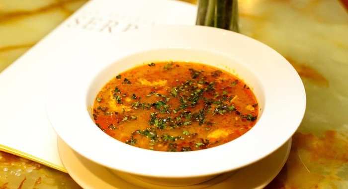 Сербская чорба из рыбы