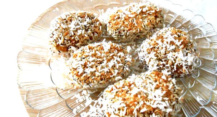 Сладкие рисовые биточки