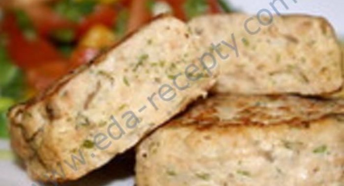 Котлеты из горбуши с капустой