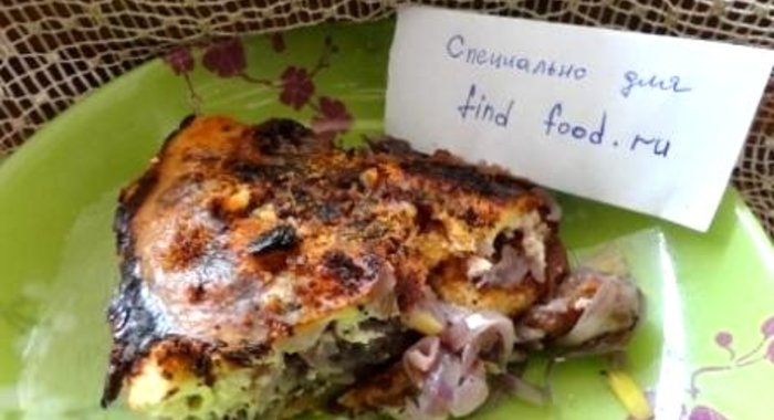 Луковая запеканка