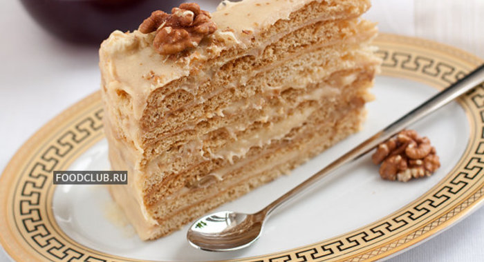 Торт «Медовый» (Медовик)