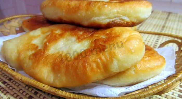 Пирожки в масле жареные