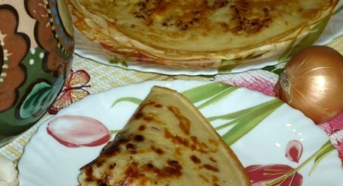 Кефир с луком