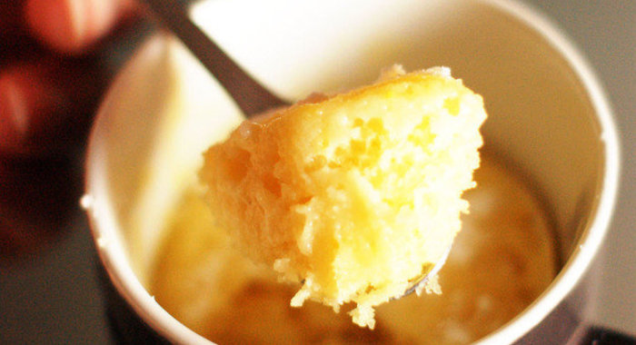 Кекс в кружке без глютена