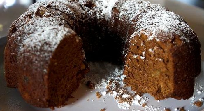 Пряный кекс с имбирем