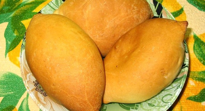 Пирожки с печенью и картошкой