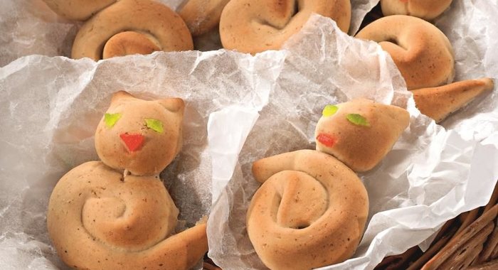 Пасхальное печенье Котята