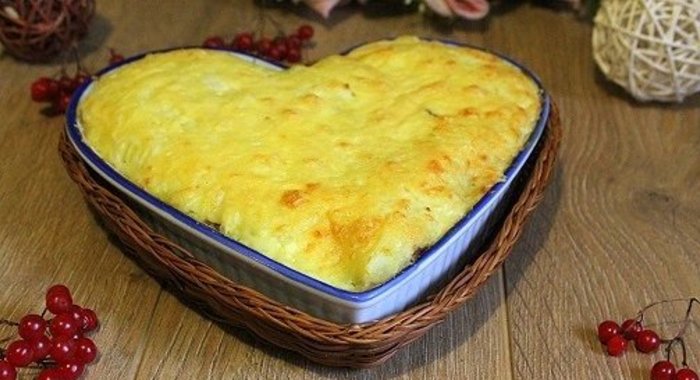 Картофельная запеканка с говядиной