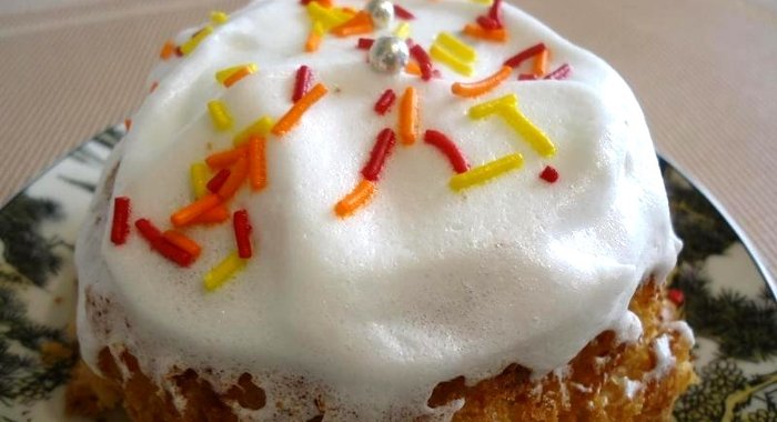 Кулич с цитрусовым соком