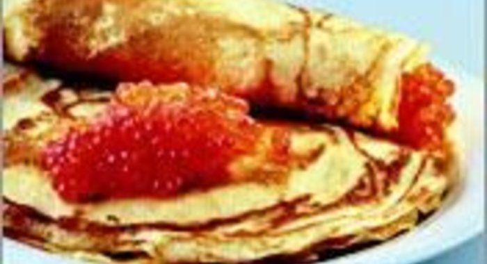 Блины из гречневой и пшеничной муки