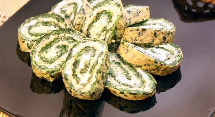 Рулет «Нечистая зелень»