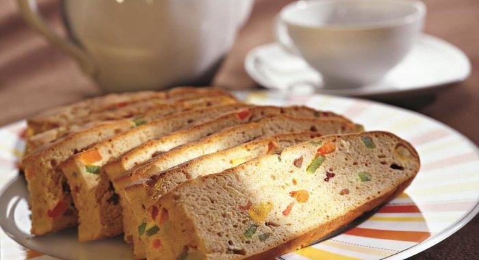 Хлебцы с цукатами