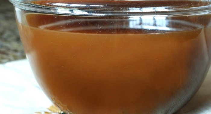 Куриный бульон по-французски