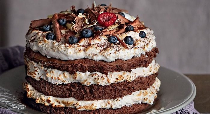 Ванильный торт