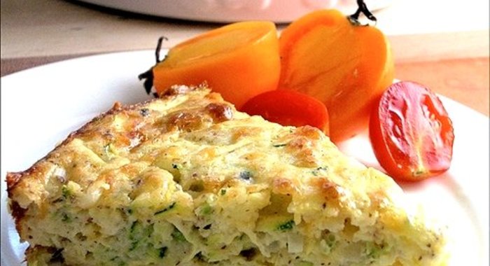 Кабачковая запеканка с сыром