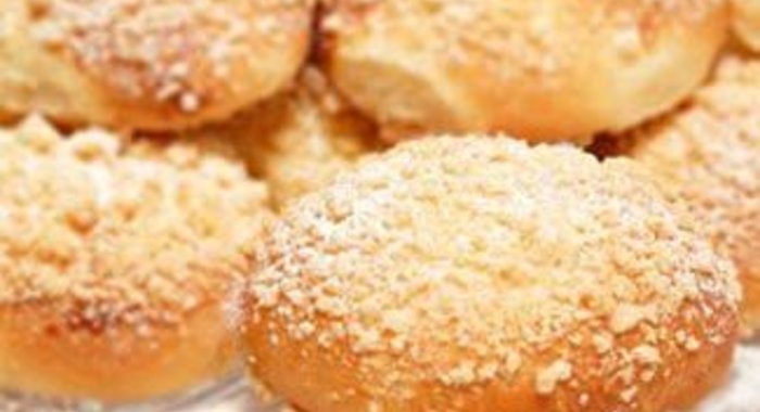 Творожные пирожки со штройзелем