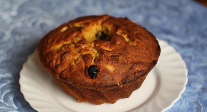 Кексы с изюмом